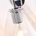 Бра RH Utilitaire Funnel Shade Double Sconce Silver ImperiumLoft 123268-22