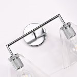 Бра RH Utilitaire Funnel Shade Double Sconce Silver ImperiumLoft 123268-22