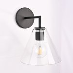 Бра RH Utilitaire Funnel Shade Single Sconce Black ImperiumLoft 123269-22