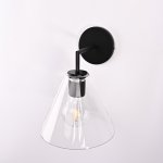 Бра RH Utilitaire Funnel Shade Single Sconce Black ImperiumLoft 123269-22