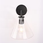 Бра RH Utilitaire Funnel Shade Single Sconce Black ImperiumLoft 123269-22