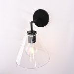 Бра RH Utilitaire Funnel Shade Single Sconce Black ImperiumLoft 123269-22