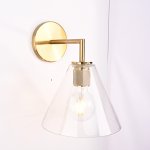 Бра RH Utilitaire Funnel Shade Single Sconce Brass ImperiumLoft 123270-22