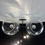 Бра RH Utilitaire Globe Shade Double Sconce Black ImperiumLoft 123272-22