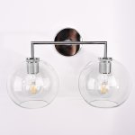 Бра RH Utilitaire Globe Shade Double Sconce Silver ImperiumLoft 123274-22