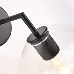 Бра RH Utilitaire Globe Shade Single Sconce Black ImperiumLoft 123275-22