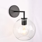 Бра RH Utilitaire Globe Shade Single Sconce Black ImperiumLoft 123275-22