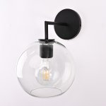 Бра RH Utilitaire Globe Shade Single Sconce Black ImperiumLoft 123275-22