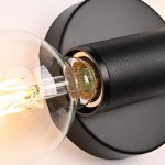 Бра RH Utilitaire Inline Sconce Black ImperiumLoft 123278-22