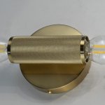 Бра RH Utilitaire Inline Sconce Brass ImperiumLoft 123279-22