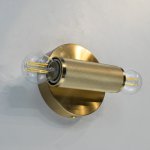 Бра RH Utilitaire Inline Sconce Brass ImperiumLoft 123279-22