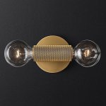 Бра RH Utilitaire Inline Sconce Brass ImperiumLoft 123279-22