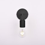 Бра RH Utilitaire Single Sconce Black ImperiumLoft 123284-22