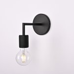 Бра RH Utilitaire Single Sconce Black ImperiumLoft 123284-22