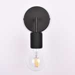Бра RH Utilitaire Single Sconce Black ImperiumLoft 123284-22
