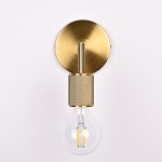 Бра RH Utilitaire Single Sconce Brass ImperiumLoft 123285-22