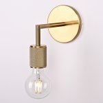 Бра RH Utilitaire Single Sconce Brass ImperiumLoft 123285-22