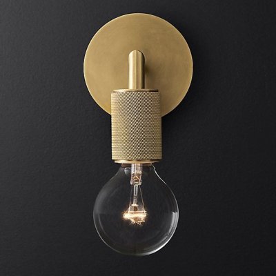 Бра RH Utilitaire Single Sconce Brass ImperiumLoft 123285-22 Бра RH Utilitaire Single Sconce Brass ImperiumLoft 123285-22