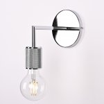 Бра RH Utilitaire Single Sconce Silver ImperiumLoft 123286-22