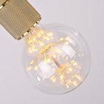 Лампа прозрачная с елочкой LED Е27 1.5W ImperiumLoft 123325-22