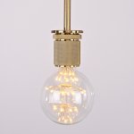 Лампа прозрачная с елочкой LED Е27 1.5W ImperiumLoft 123325-22