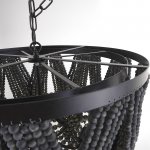Подвесная Люстра Amelia Wood Bead Chandelier By Imperiumloft
