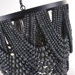 Подвесная Люстра Amelia Wood Bead Chandelier By Imperiumloft