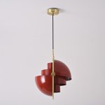 Люстра Louis Weisdorff Gubi Multi-lite Pendant Red ImperiumLoft 123431-22