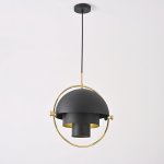 Люстра Louis Weisdorff Gubi Multi-lite Suspension Lamp Black ImperiumLoft 123433-22