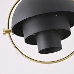 Люстра Louis Weisdorff Gubi Multi-lite Suspension Lamp Black ImperiumLoft 123433-22