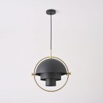 Люстра Louis Weisdorff Gubi Multi-lite Suspension Lamp Black ImperiumLoft 123433-22