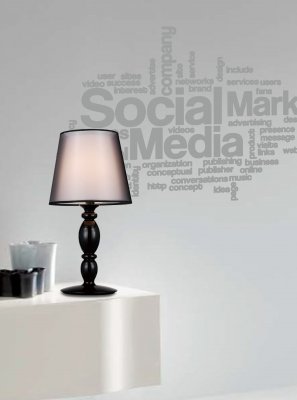 Светильник настольный Artpole Liebreiz T1 BK (арт. 1234)