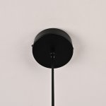 Люстра RH Utilitaire Disk Triple Pendant Black ImperiumLoft 123645-22