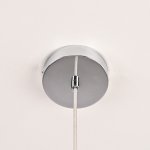 Люстра RH Utilitaire Disk Triple Pendant Silver ImperiumLoft 123647-22