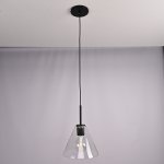 Подвесной светильник RH Utilitaire Funnel Pendant Black ImperiumLoft 123648-22