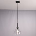 Подвесной светильник RH Utilitaire Funnel Pendant Black ImperiumLoft 123648-22