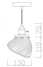 Потолочный светильник Loft Sea Shell