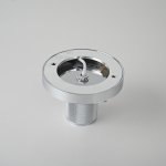Потолочный Светильник Rh Utilitaire Socket Flushmount Silver By Imperiumloft