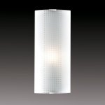 Светильник бра Сонекс 1238/L никель/белый STORO