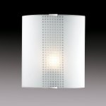 Светильник бра Сонекс 1238/M никель/белый STORO