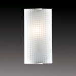 Светильник бра Сонекс 1238/S никель/белый STORO