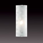 Светильник бра Сонекс 1240/L никель/белый ARESA