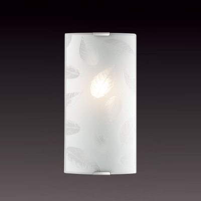 Светильник бра Сонекс 1240/S никель/белый ARESA