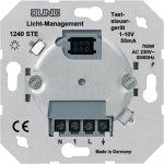 JUNG механизм Светорегулятор нажимной для электронных ПРА (1-10 В) (1240STE)