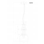 Подвесной светильник Divinare VOLTURN 1243/17 SP-22