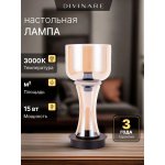 Декоративная настольная лампа Divinare VOLTURN 1243/17 TL-15