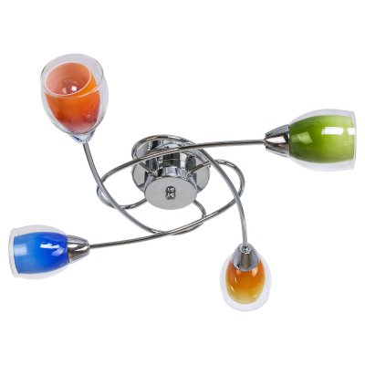 Светильник ЭкономСвет 12461/4B CR MIX