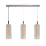 Подвесной светильник Экономсвет 1254X/3WT WT CR