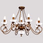 Система 2в1 Люстра/Потолочный Favourite 1255-9PC Pueblo