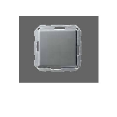 Gira E22 Алюминий Выключатель 1-клавишный (G126203)